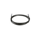 Cable de Parcheo UTP, Cat6A, 24 AWG, CM, Color Negro, 15.24 Metros (50 Pies)