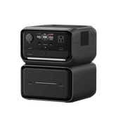 EcoFlow River 3 | Estación de Energía Portátil 858Wh Litio LFP / 2 AC 300 W (Max. 550W) / 1 USB-C 100W / 2 USB -A 12W / Cargador de Coche 8A a 12 o 24V / Conectividad WiFi y Bluetooth (App) / Carga Solar 110W Max.