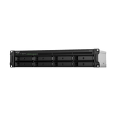 Servidor de Almacenamiento en Red RackStation RS1221+ | 8 Bahías | Expansión a 12 Bahías | CPU AMD Ryzen V1500B | 4 GB DDR4 ECC | RAID Soportado | 10/25GbE | Synology High Availability | Protección de Datos Integral.