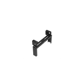 Rack de Distribución Aéreo de 2 Postes PanZone®, Rieles Roscados #12-24, de 4 UR, Color Negro