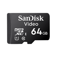 Sandisk Video Ultra SDXC UHS-I/Class 10 MSD SDSDQAS4-064G-BP