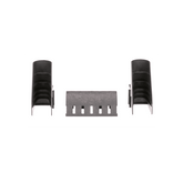 Kit de Bajada de Cables Para Charola Tipo Escalerilla, Con Control de Radio de Curvatura, Fabricado en Nylon 6.6, Color Negro
