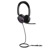 Diadema Yealink UH48 Dual Teams USB-C/A Certificada para Teams y Soporte Multiplataforma UC