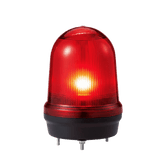 LED con patrones fijo/intermitente, estroboscópico y simulación rotatorio, Color Rojo de 12-24 VCD