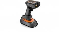 Lector de Código Inalámbrico / Resolución 0.3 MP - 1.3 MP / 1D y 2D / Algoritmo Inteligente / Batería 2700 mAh / IP42 / Alcance Inalámbrico 80 m / 2.4 G