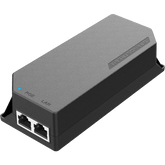 PoE Injector Grandstream 15W MultiGigabit / Compatible con IEEE 802.3af / 1x 2.5Gbps RJ45 LAN IN / 1x 2.5Gbps RJ45 LAN OUT con PoE 15.5W / 100~240VAC / 54VDC / Plug-and-Play / FCC, CE, RCM, IC