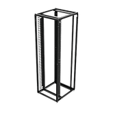 Organizador Vertical de Cables Rack 45 UR / Acero Negro / Sección 95x208 mm / Capacidad 726 Cables / Fijación Flecha 1.75 pulg