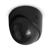 Cámara de Seguridad Turret Color Negro / Alimentación PoE/ Resistente a Manipulaciones IK04/ Sensor de Imagen 1/1.8" 8MP/ Ajuste Manual 3 Ejes