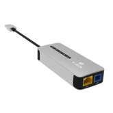 ONU Bridge Dual GPON/EPON USB Portátil / 1 puerto RJ45 2.5Gbps / 1 puerto USB tipo C