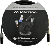 Cable 3.5mm a 3.5mm, conectores color negro MTP3C-BG, length 5m