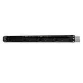 Unidad de Expansión Synology RX418 | 4 Bahías SATA HDD/SSD 3.5" y 2.5" | eSATA | Profundidad 30 cm | Compatible con RackStation 1U | Administración DSM.