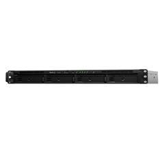 Unidad de Expansión Synology RX418 | 4 Bahías SATA HDD/SSD 3.5" y 2.5" | eSATA | Profundidad 30 cm | Compatible con RackStation 1U | Administración DSM.