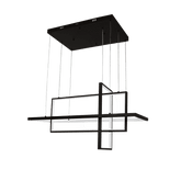 Lámpara de Techo LED / 100W / Luz Blanca 6500K, Neutra 4000K, Cálida 2700K / IP20 / Ángulo de Luz 120° / Aluminio y PC / Vida Útil 50,000h / Longitud de Cable Ajustable