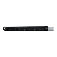 NAS RackStation RS822RP+ | 4 Bahías | 1U | AMD Ryzen V1500B | 32 GB DDR4 ECC | 4 Puertos 1GbE | Expansión PCIe | Compatibilidad con RAID | Caché SSD | Unidades de Energía Redundantes.
