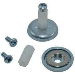 Accesorio, Kit de Montaje Magnético, Fuerza Máxima 26 lb, Diámetro Copa 23.8 mm, Incluye Hardware, Sin Necesidad de Taladrar, Compatible con Enclosures Metálicos