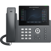 Teléfono IP Wi-Fi, Grado Operador, 12 líneas SIP con 6 cuentas, pantalla táctil 7", puertos Gigabit, Bluetooth, PoE, codec Opus, IPV4/IPV6 con gestión en la nube GDMS
