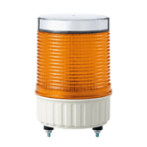 Luz LED destellante IP65, recargable solar en color Ámbar