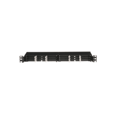 Panel de Distribución de Fibra Óptica, Acepta 18 Cassettes HD Flex™ en 4 Espacios, Hasta 144 Fibras, 1 UR