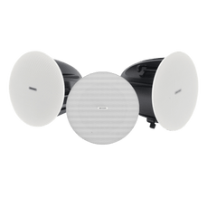 Kit Altavoz principal y 2 bocinas secundarias | Bluetooth | Solo alimenta la principal | Hik-Connect | 10 Watts | Musical Ambiental | Voceo | Calendarización de audios