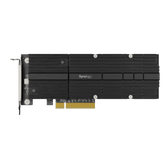 Adaptador SSD M.2 | PCIe 3.0 x8 | NVMe | Compatible con M.2 22110 y 2280 | 2 Ranuras M-Key | Perfil Bajo y Altura Completa | Garantía de 5 Años.