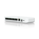 USW Flex 2.5G Switch de 8 Puertos 2.5GbE, con un Puerto de Enlace Ascendente Combinado RJ45/SFP+ de 10 GbE, Incluye Adaptador ca/cc