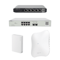Equipos Ruijie DEMO Ideal para Probar Integraciones de Redes Business y Enterprise con WiFi 7