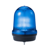 LED con patrones fijo/intermitente, estroboscópico y simulación rotatorio, Color Azul de 110-240 VCA
