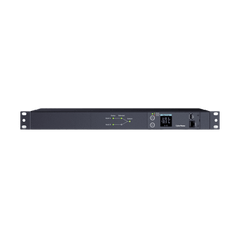 PDU ATS (Fuente Redundante Auto-transferible) Medible, Para Distribución de Energía, 2 Entradas 120 Vca NEMA5-15P, Con 10 Salidas NEMA 5-15R, Horizontal 19in, 1UR