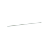 Canaleta LD3 de PVC rígido, con cinta adhesiva para instalación sin herramientas, 19.6 x 12 x 1828.8 mm, Color Blanco