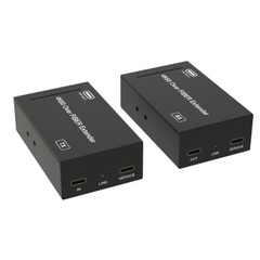 Extensor USB-C 4K60 sobre fibra única hasta 10 km