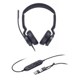Diadema Alámbrica Yealink UH46 Dual USB-C/A Certificada con Microsoft Teams