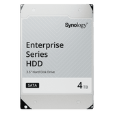 Disco Duro SATA de 3,5" Serie Plus / Capacidad 4TB / Interfaz SATA 6 GB/s / Tecnología CMR / MTBF de 1,2 Millón de Horas / Carga de Trabajo de 180 TB/año / Compatible con Synology DSM
