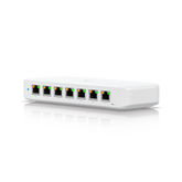 USW Ultra Switch de 8 Puertos GbE (7 Puertos PoE+ y 1 Puerto Entrada PoE++) con Opciones de Montaje Versátiles