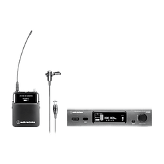 Sistema Inalámbrico | Banda DE2 | 40 Canales Simultáneos | Alcance 100 m (328 ft) | Receptor True Diversity | Transmisor Body-Pack con Micrófono Lavalier