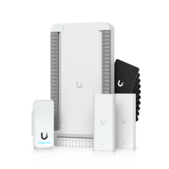 Kit de Inicio para Ascensor UniFi Access / PoE para Selección de Piso / Hasta 18 Pisos / Incluye Elevador Hub / G2 Lector / 2 Extensores PoE / 10 Tarjetas de Acceso / Interior y Exterior / NDAA Cumple