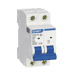 Pastilla para Riel Din, 2 Polos, 40 Amp, Vca:110/415v, 10kA, Catálogo: NXB632PC40, Serie: NXB-63.