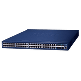 Switch Gestionado Capa 3 / 48 Puertos Gigabit + 6 Puertos 10G SFP+ / Routing IPv4/IPv6 / NMS Integrado / QoS Avanzado / Seguridad Empresarial