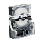 CASSETTE D ETIQUETAS CONTINUA TERMO CONTRACTIL .25 IN D/ANCHO X 2.4M D/LARGO