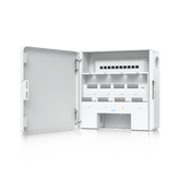 Enterprise Access Hub/Concentrador de Acceso Empresarial con Control de Entrada y Salida de hasta 8 Puertas y Soporte de Respaldo de Batería