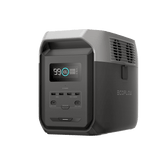 Estación de Energía Portátil Delta 3 1536Wh Litio LFP / 6 AC 1800 W (Max. 3600W) / 2 USB-C 100W / Capacidad para Aumentar Respaldo / Cargador de Coche 10A a 12.6V / Conectividad WiFi y Bluetooth (App) / Carga Solar 500W Max.