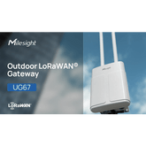 Gateway LoRaWAN para exterior, de largo alcance, con modulo SIM