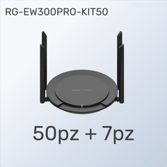 KIT BUEN FIN Router RG-EW300PRO, 57 Piezas al Precio de 50