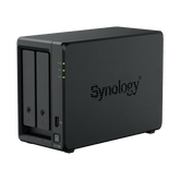 NAS Synology DiskStation DS725+ | 2 Bahías | Expandible hasta 7 Unidades | 2 Ranuras M.2 NVMe | Puerto 2.5GbE | Rendimiento 276 MB/s Lectura y 224 MB/s Escritura | Compatible con Unidad de Expansión DX525.