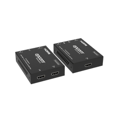Extensor HDMI | Soporta KVM | Transmisión hasta 100 m | Cable CAT6 | 1080P@60Hz | Copia EDID automática | Sin compresión ni retraso | PoC