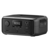 EcoFlow River 3 | Estación de Energía Portátil 245Wh Litio LFP / 2 AC 300 W (Max. 550W) / 1 USB-C 100W / 2 USB -A 12W / Cargador de Coche 8A a 12 o 24V / Conectividad WiFi y Bluetooth (App) / Carga Solar 110W Max.