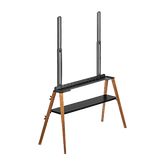 Soporte de TV Easel Studio TV Floor Stand | Compatible VESA 200x200 a 600x400 | Para Pantallas de hasta 75 Pulgadas | Capacidad de Peso 40 kg | Altura Ajustable 905-2590 mm | Incluye Cable Anti-Caída