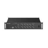 Amplificador de Red 500 Watts / Tareas en Tiempo Real y Programadas / Audio 2-Canales Mezcla Salida / Protección de Cortocircuito y Sobrecorriente / Entrada de Audio Múltiple / Plásticos de Ingeniería Alto-Resistencia