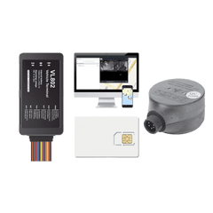 Kit localizador vehicular / 4G LTE / BLE / RS485 / Audio dos vias (requiere accesorios) / incluye SIM500MB2Y, Plataforma EPCOMGPSCODE y UL212 Sensor ultrasonico