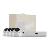 UniFi Protect UNVR Instant Kit – Solución Todo en Uno con NVR Instant, 4 Cámaras G5 Turret Ultra y Disco Duro de 1 TB para una Configuración Rápida y Sencilla