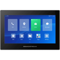 Estación de Intercomunicación SIP con Wi-Fi 6, Bluetooth y Control Total para Agendamiento de Salas y Edificios Inteligentes (Color Negro)